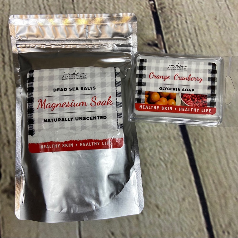 4/$25 Jordan Essentials soap and magnesium soak